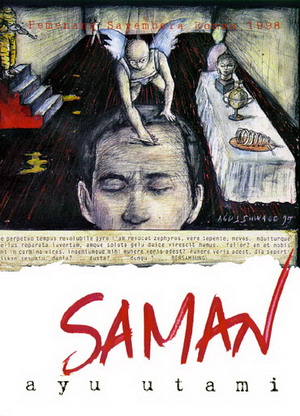 sampul novel Saman