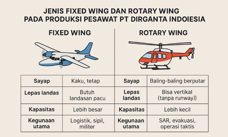 infografik fixed wing-rotary wing