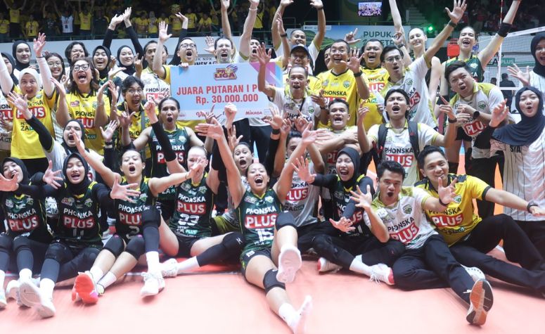 Lavani dan Gresik Phonska Plus Juara Proliga 2026 Putaran 1